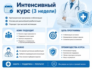 Реабилитация за 21 день в Каневской